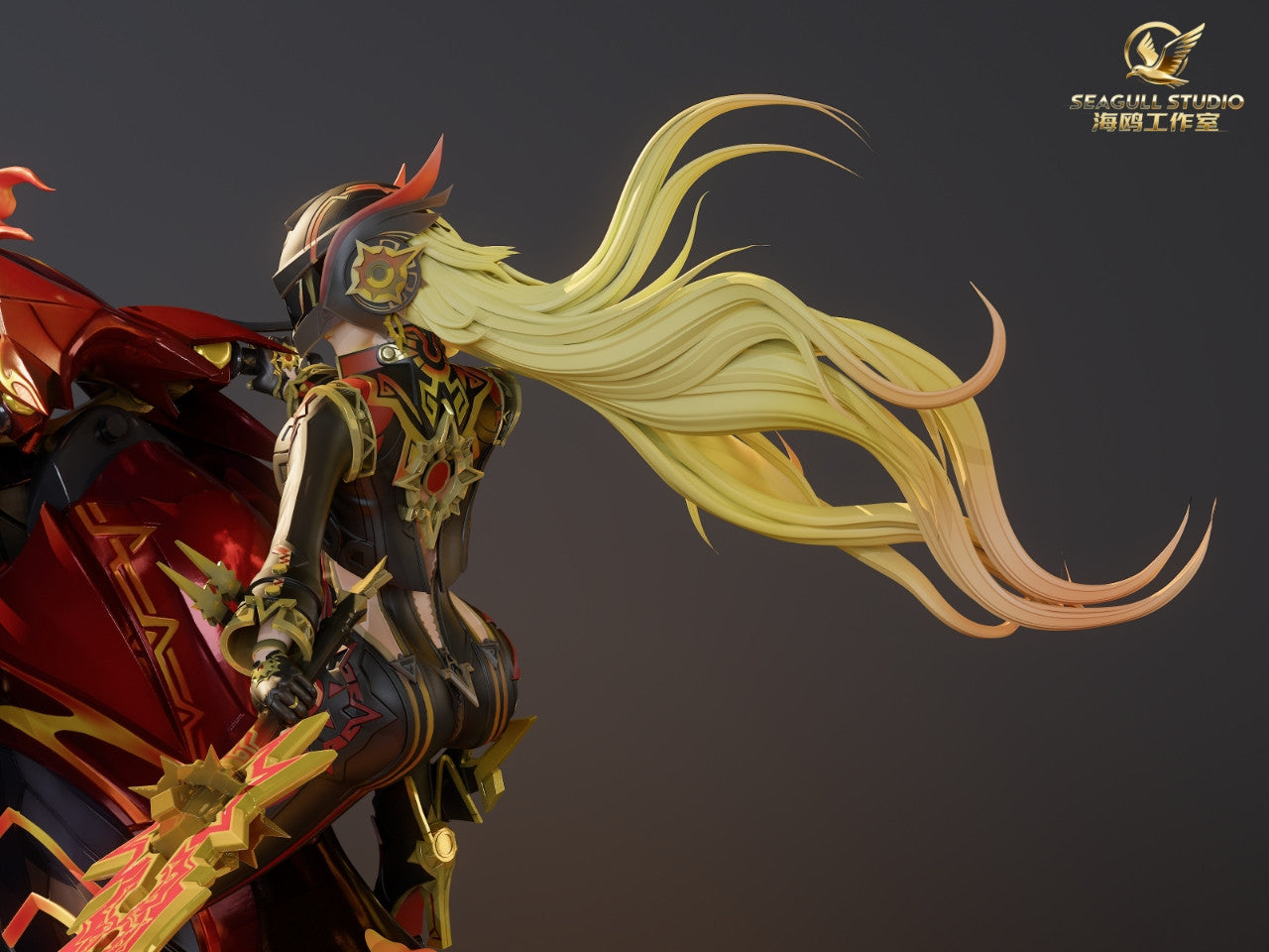 Genshin Impact - Mavuika | 1:6 Resin Statue | by Seagull Studio