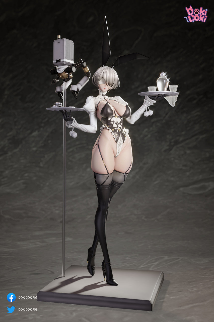 Nier: Automata - Yorha 2B Dish | 1:6 Resin Statue | by Doki Doki Figures