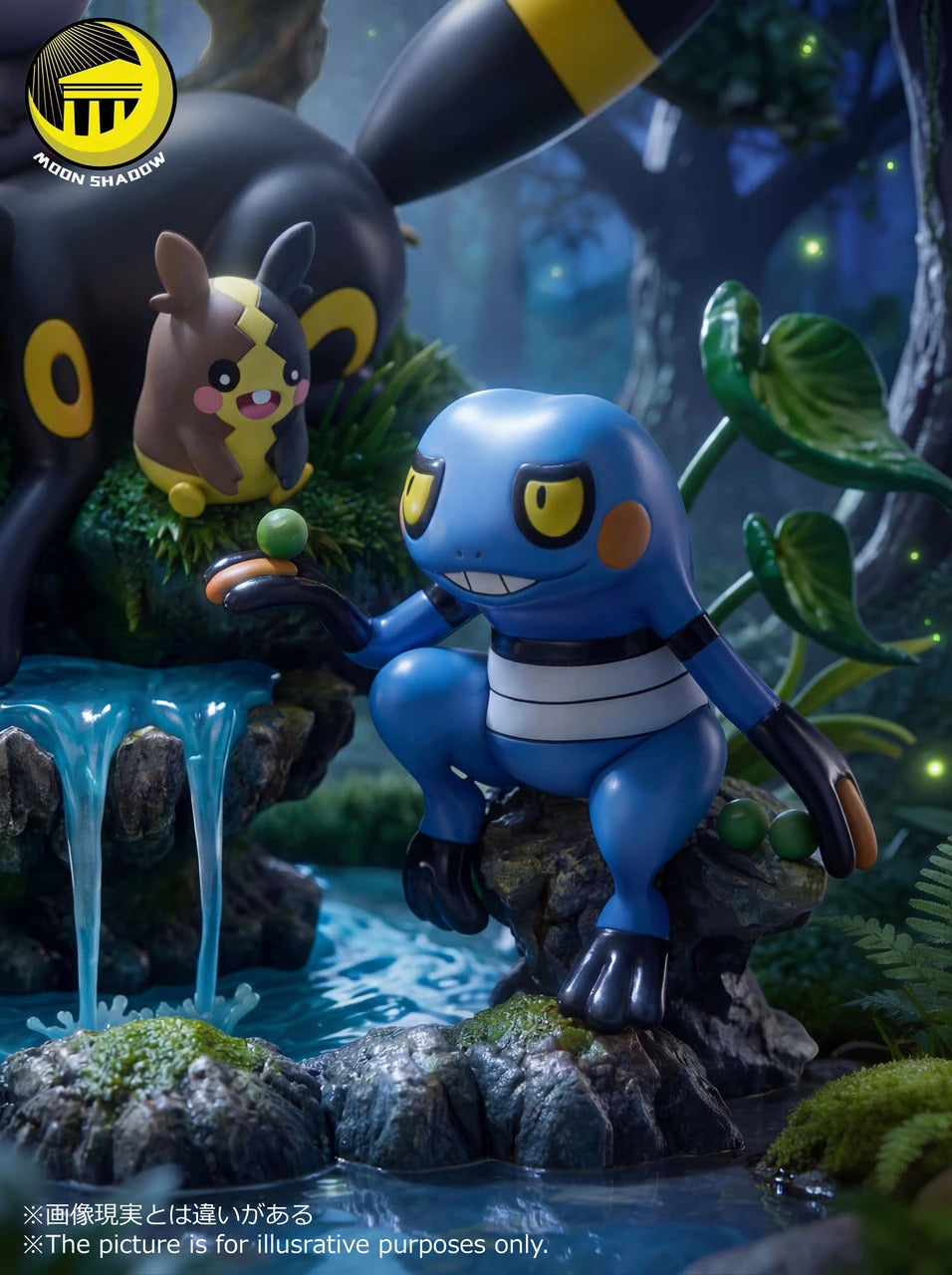 Pokémon - Umbreon Natural scene | 1:6 Resin Statue | by Moon Shadow Studio