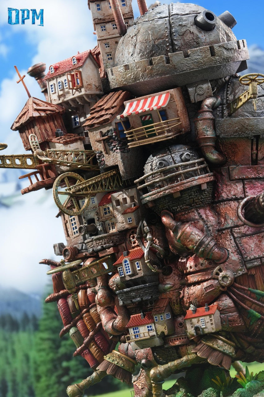 Studio Ghibli - Howl's Moving Castle | Resin Statue | by OPM Studio