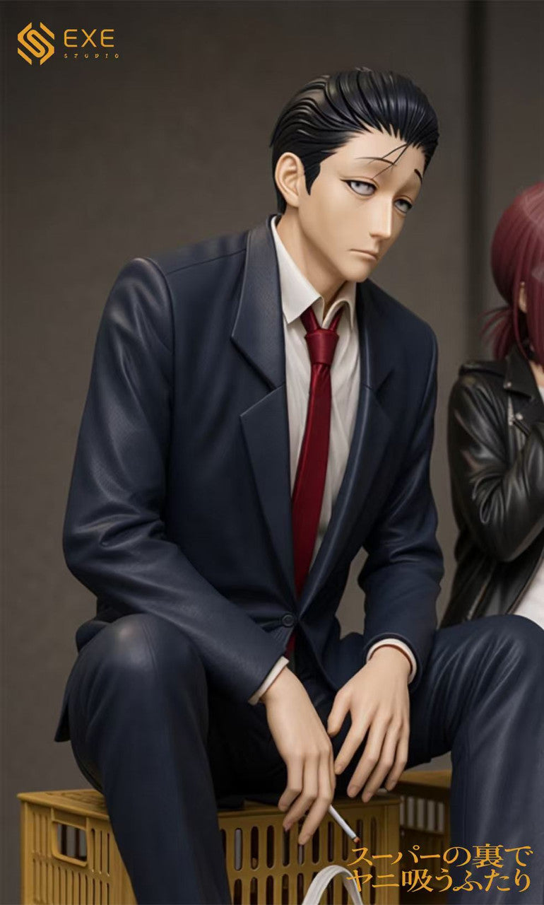 Smoking Behind the Supermarket with You - Sasaki & Tayama | 1:6 Resin Statue | by EXE Studio