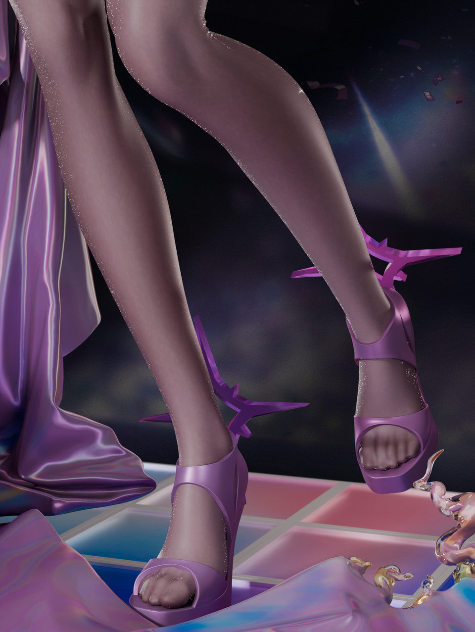 GODDESS OF VICTORY: NIKKE - NIKKE Shiny Anis | 1:6 Resin Statue | by QBYGZ Studio