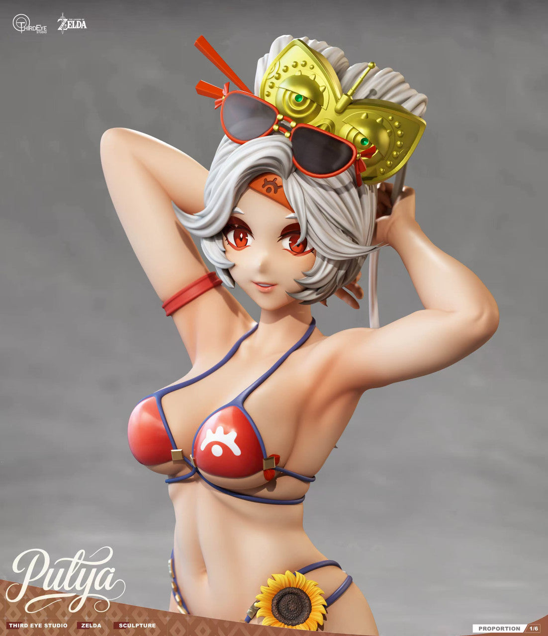 The Legend of Zelda - Swimsuit Purah | 1:4 Resin Statue | by Third Eye Studio
