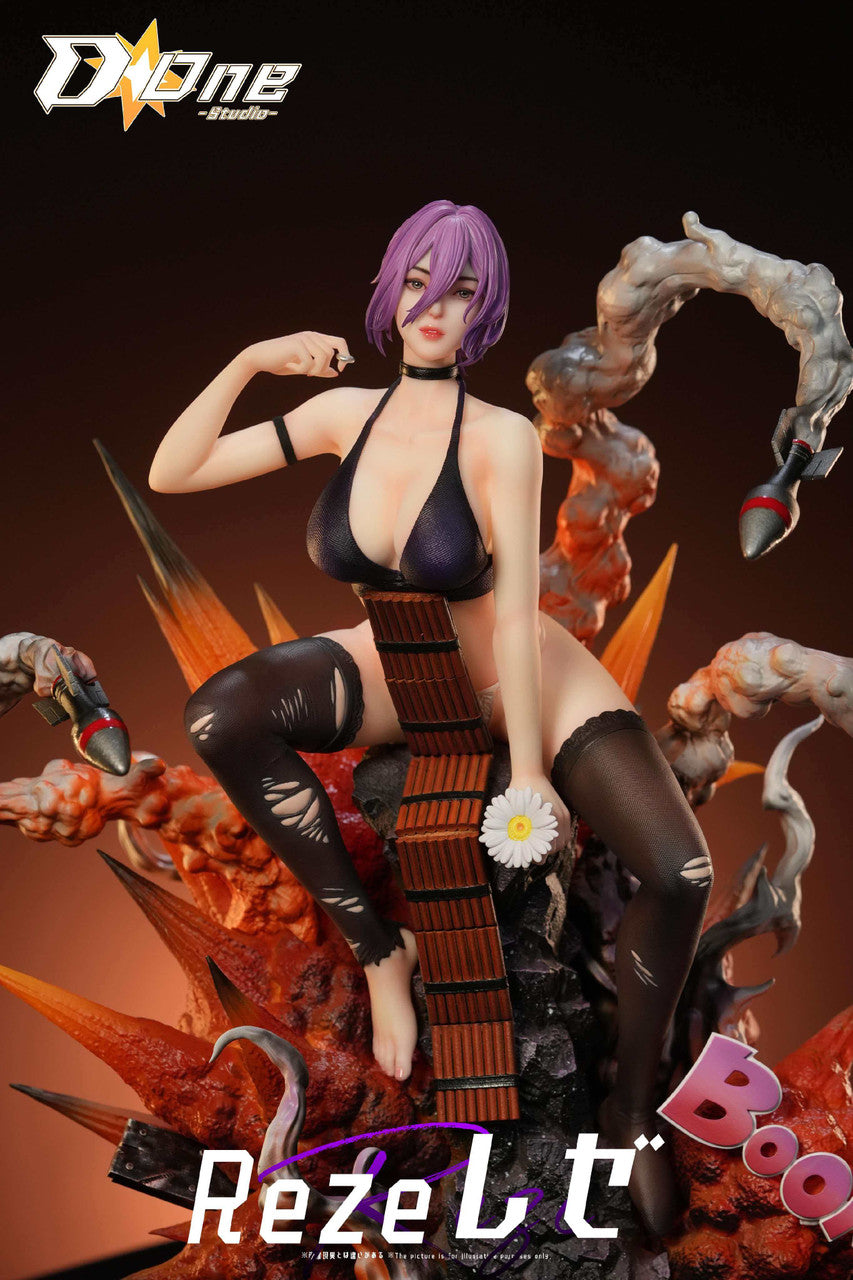Chainsaw Man - Reze | Resin Statue | by D one Studio
