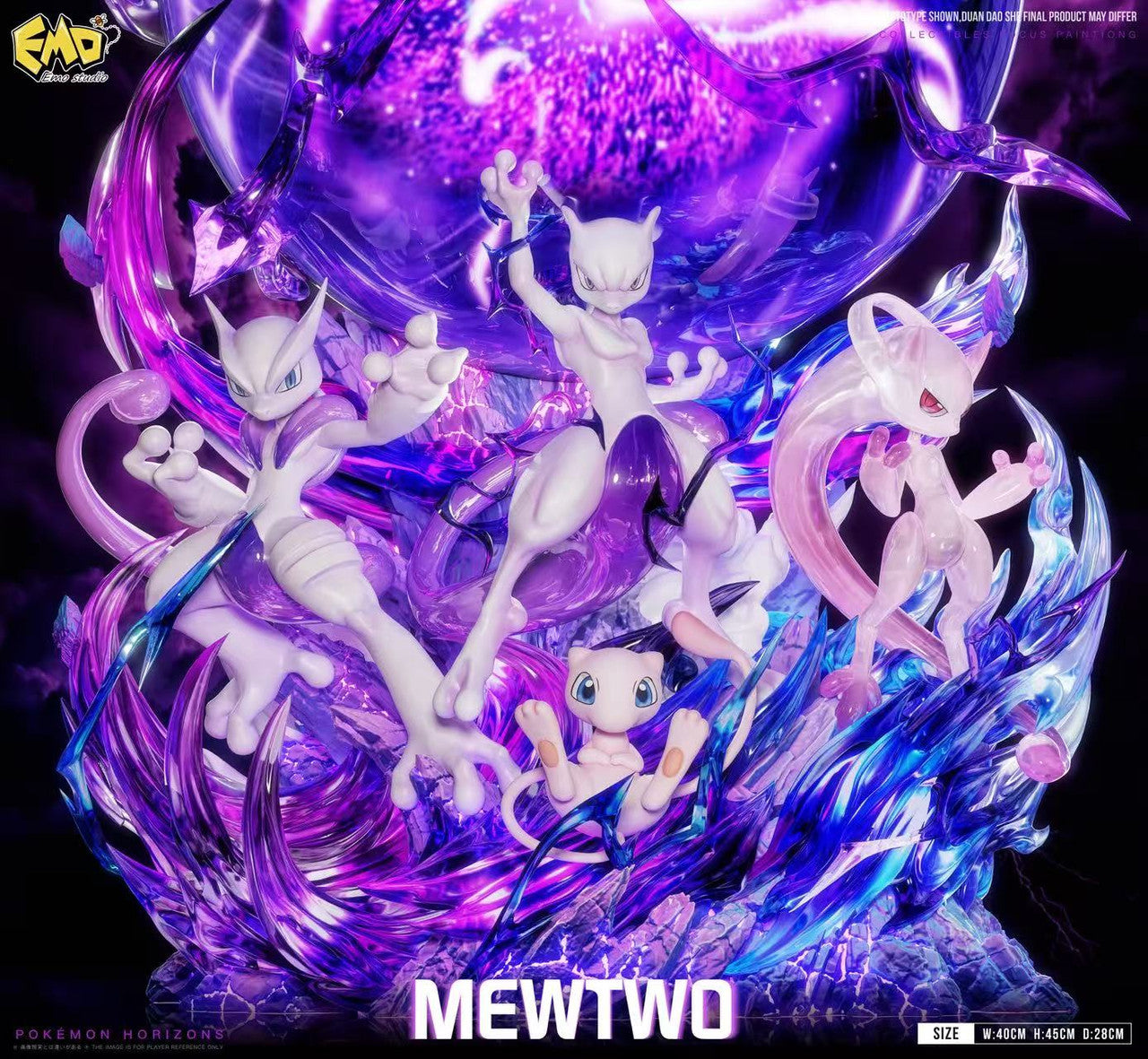 Pokémon - Mewtwo | 1:4 Resin Statue | by Emo Studio