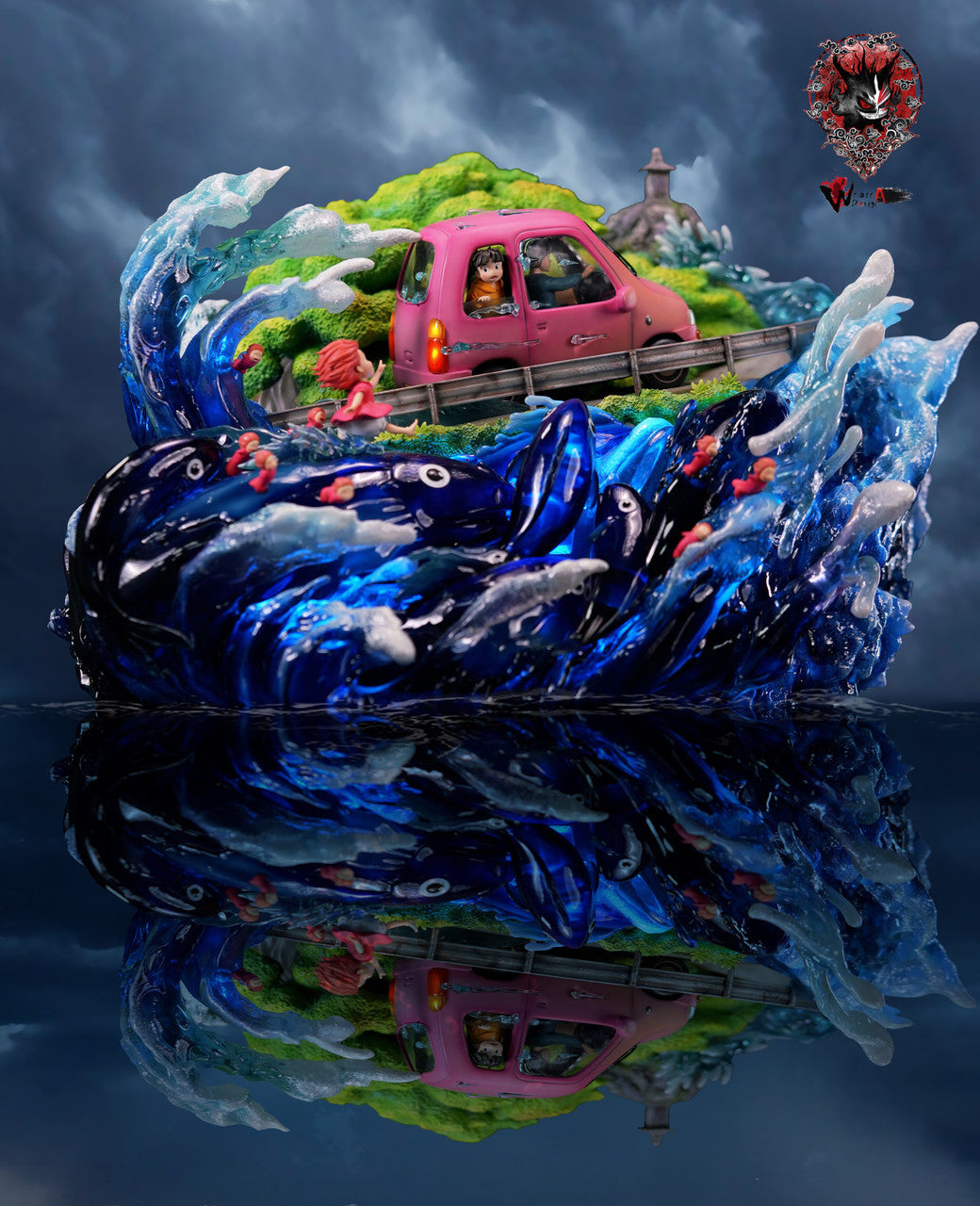 Studio Ghibli - Ponyo & Sosuke | Resin Statue | von Weare A Design Studio