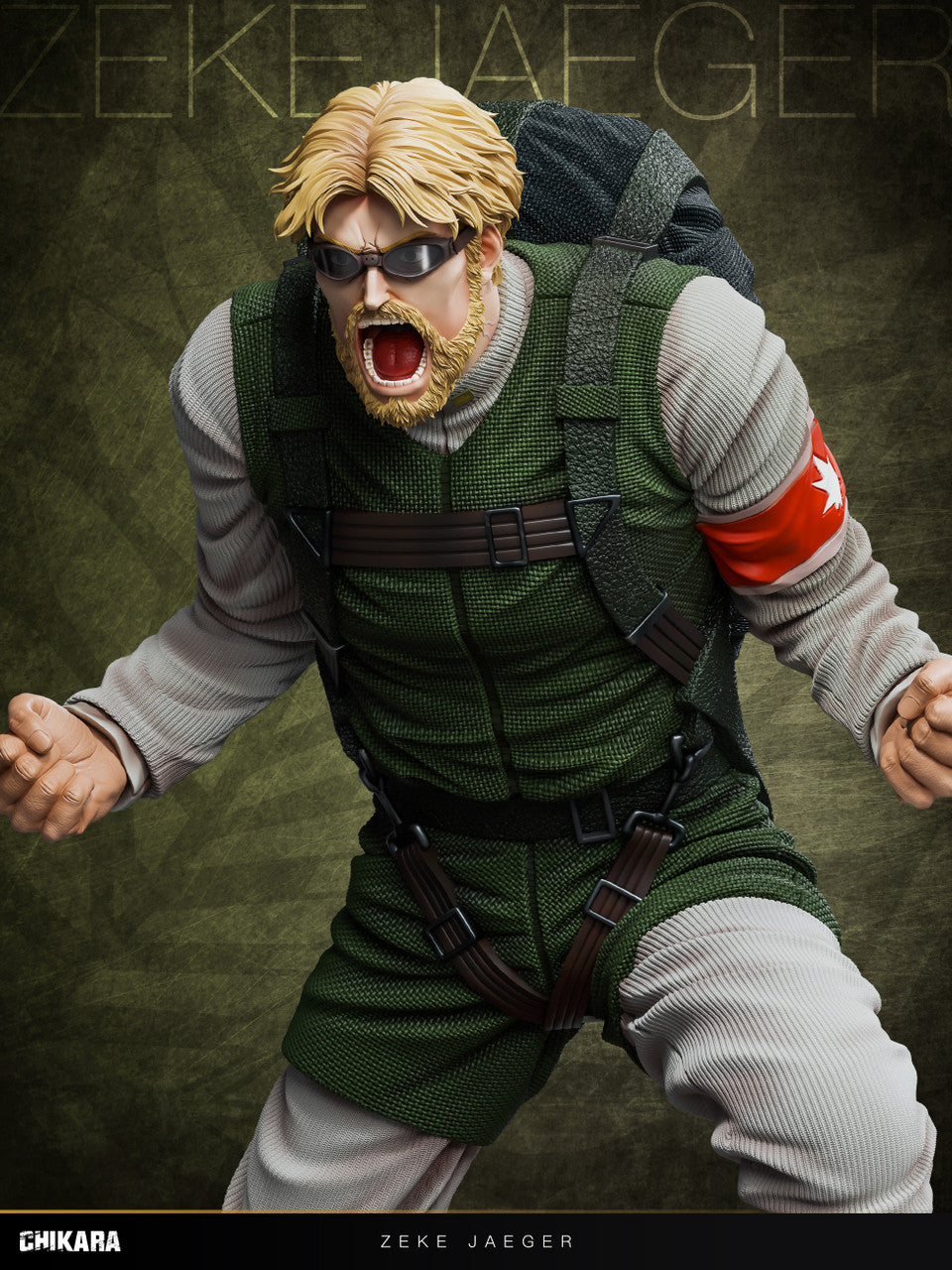 Attack on Titan - Zeke Jaeger | 1:6 Resin Statue | by Chikara Studio