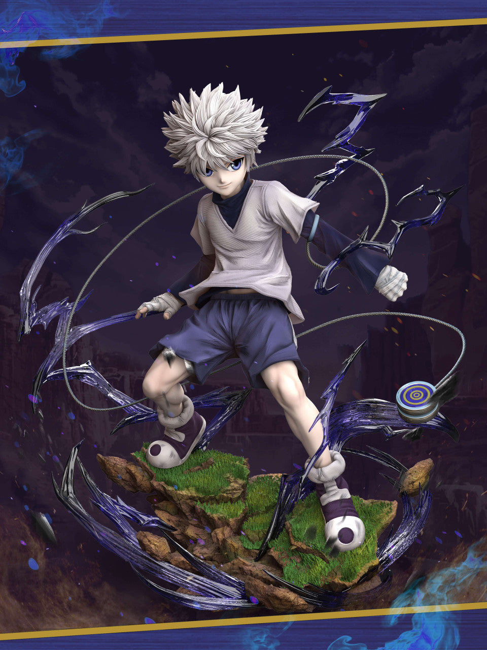 Hunter X Hunter - Killua Zoldyck | 1:6/1:4 Resin Statue | by Hunter Fan Studio