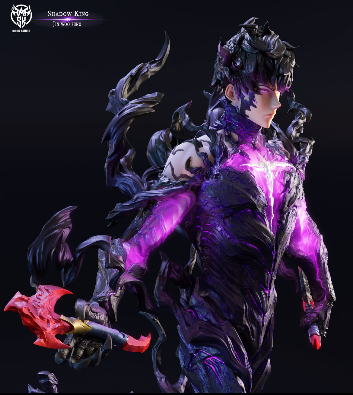 Solo Leveling - Sung Jinwoo | 1:4 Resin Statue | von Mask Studio