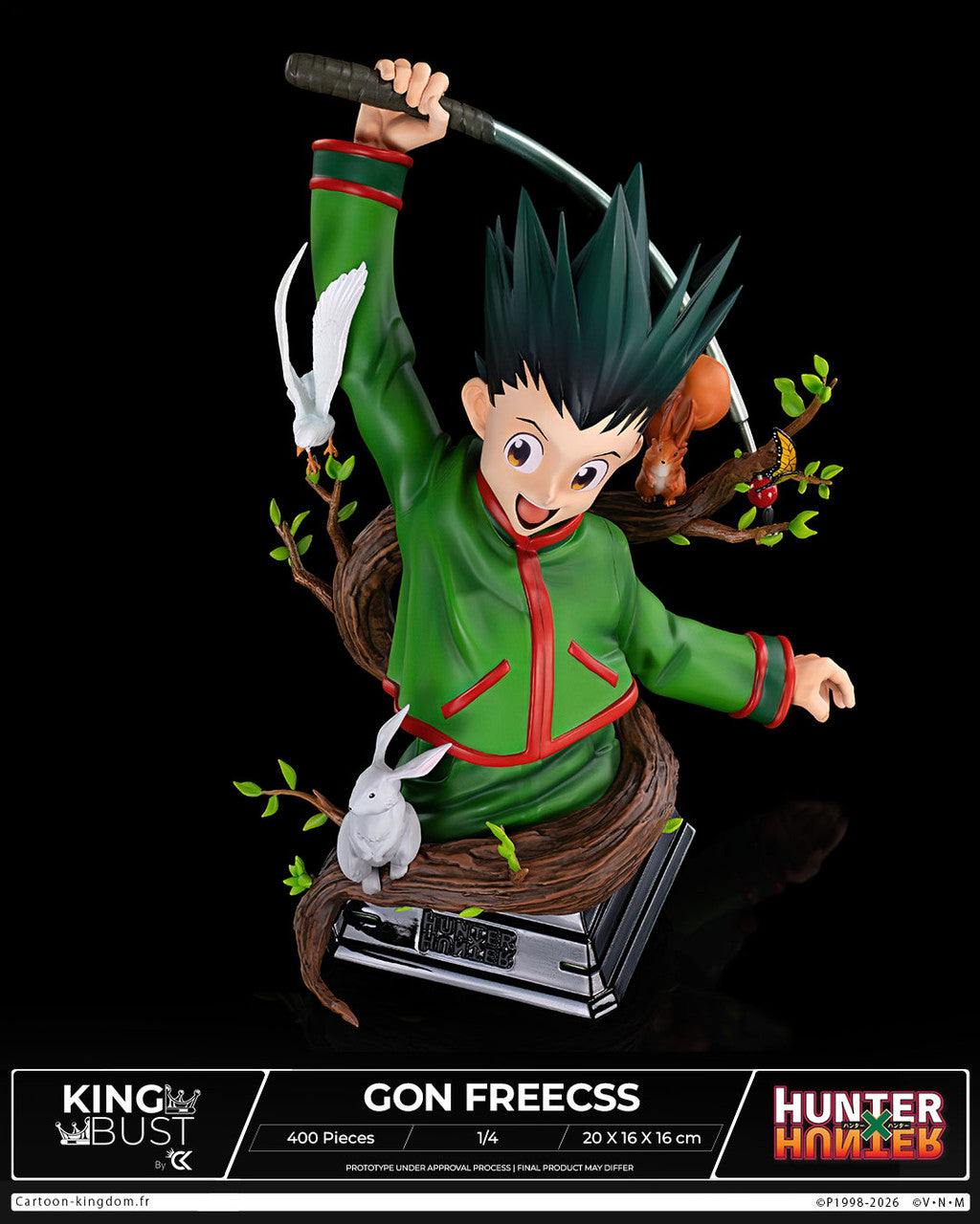 Hunter x Hunter - Gon Freecss Bust | 1:4 Resin Statue | by Cartoon Kingdom Studio