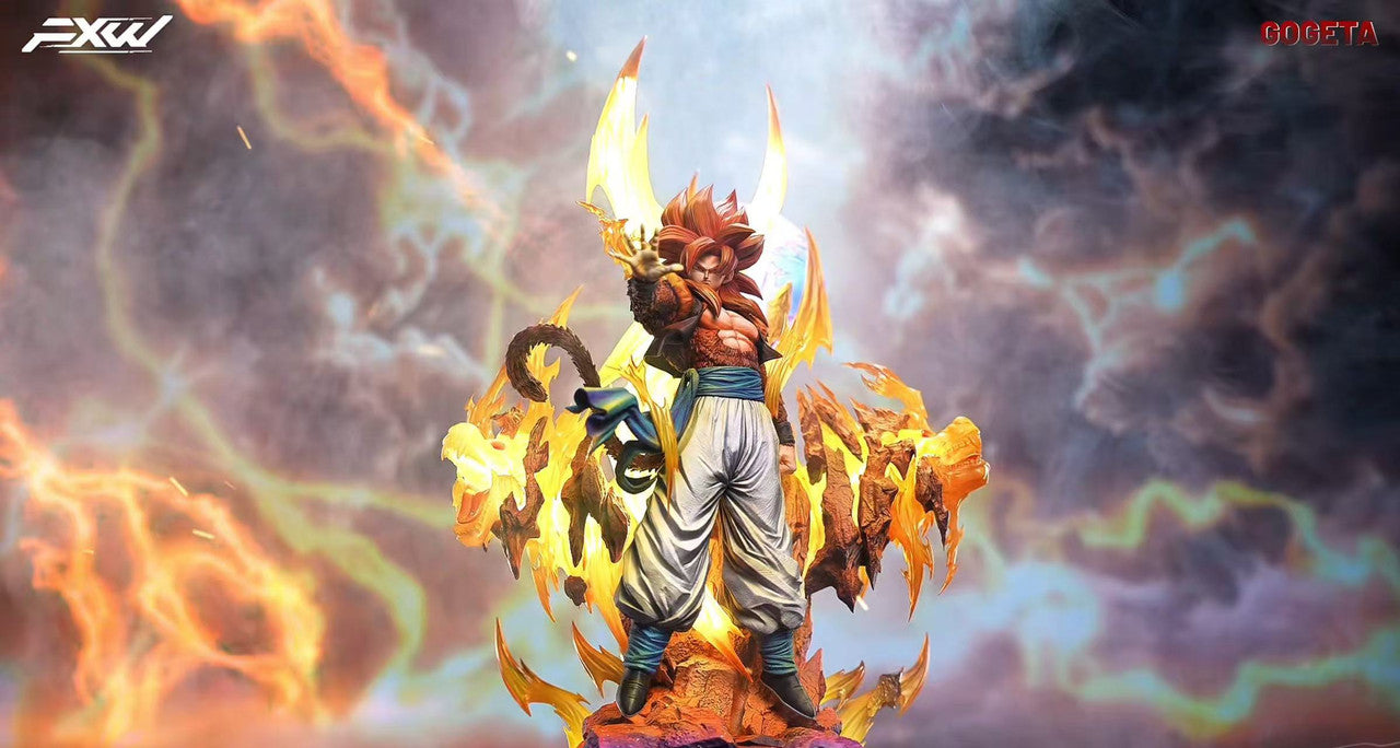 Dragon Ball - SS4 Gogeta | Resin Statue | by FXW Studio
