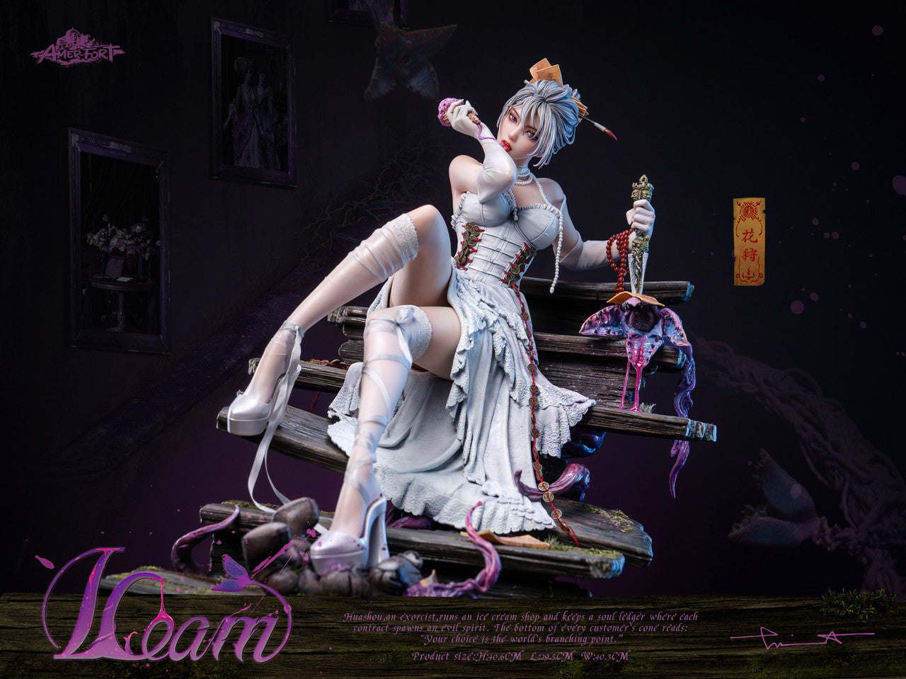 Amer Fort Series - Huashou | 1:4 Resin Statue | by PiJi ft. LouLL AroLL Studios