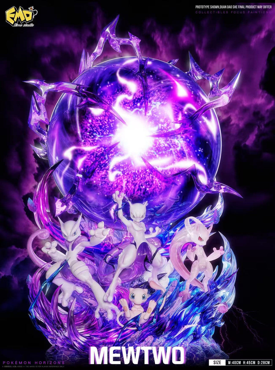 Pokémon - Mewtwo | 1:4 Resin Statue | by Emo Studio