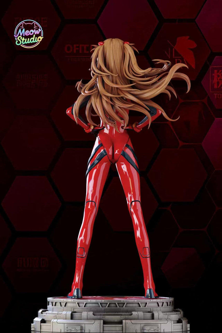 Neon Genesis Evangelion - Asuka combat suit | 1:4/1:1 Resin Statue | by Meow Studio