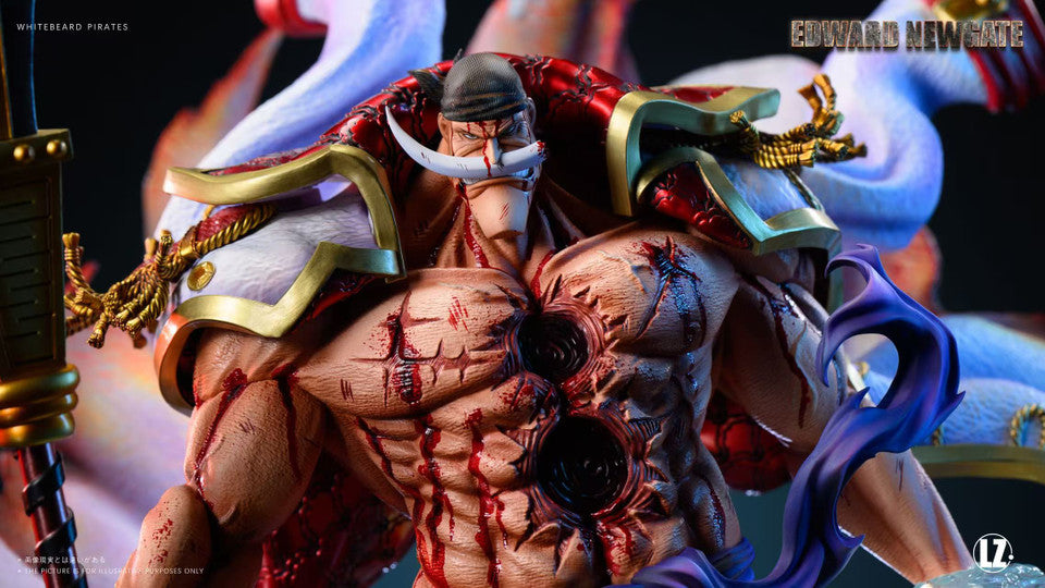 One Piece - POP WhiteBeard Edward Newgate | Resin Statue | by LZ Studio