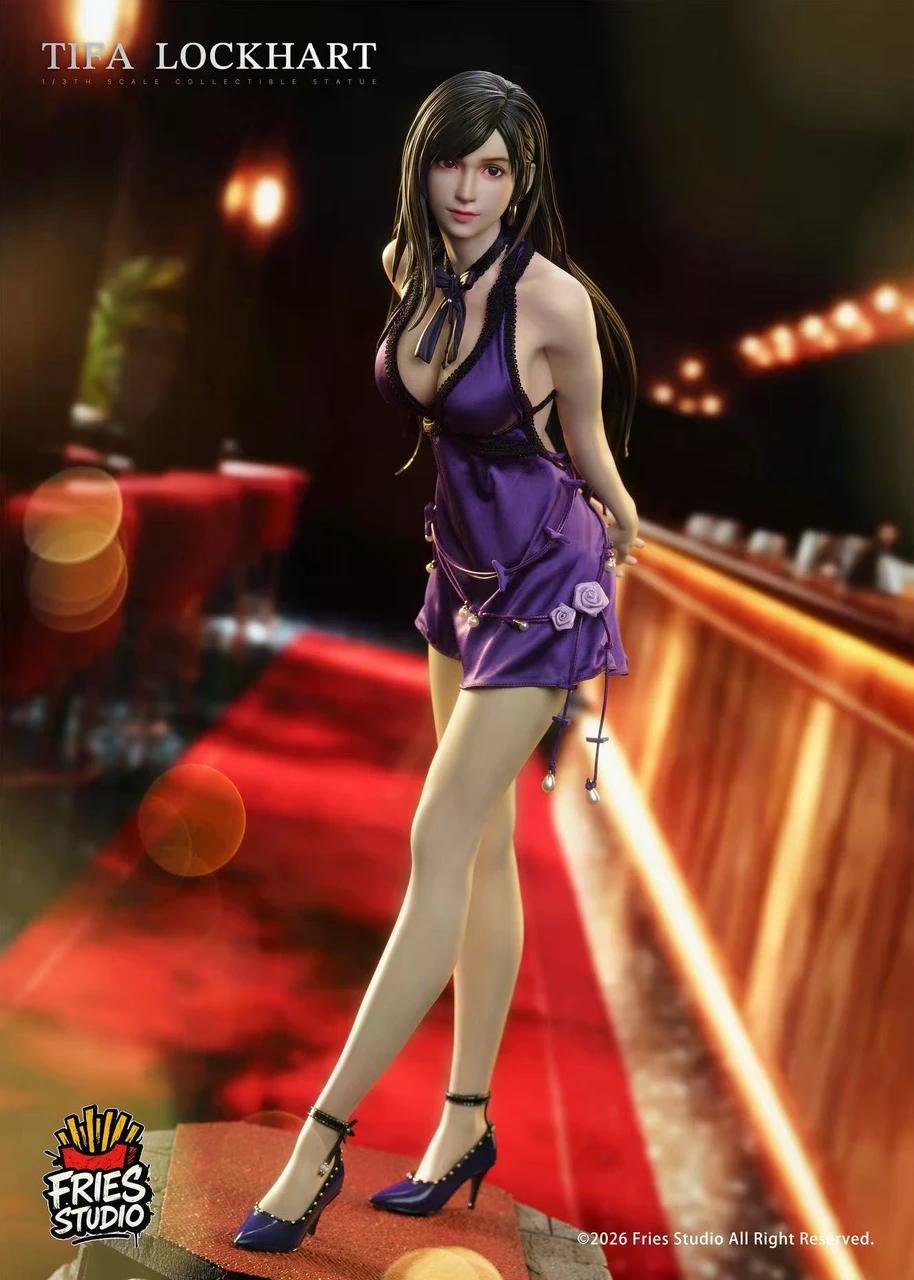 Final Fantasy - Purple Dress Tifa | 1:3 Resin Statue | by Fries Studio