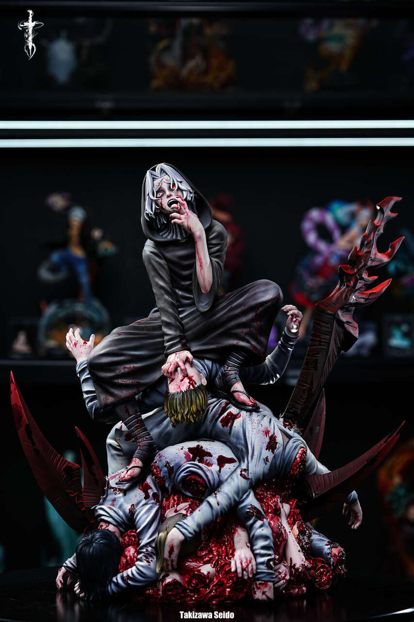 Okokume | The Eyes of the Soul 限定人形 Tokyo Ghoul - Takizawa Seido | 1:5 Resin Statue | by Damocles