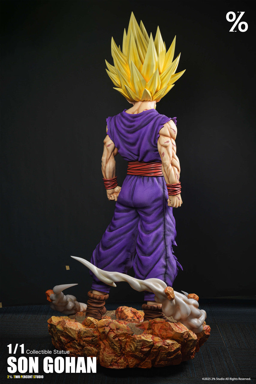 Dragon Ball - Son Gohan | 1:1 Resin Statue | by 2% Studio