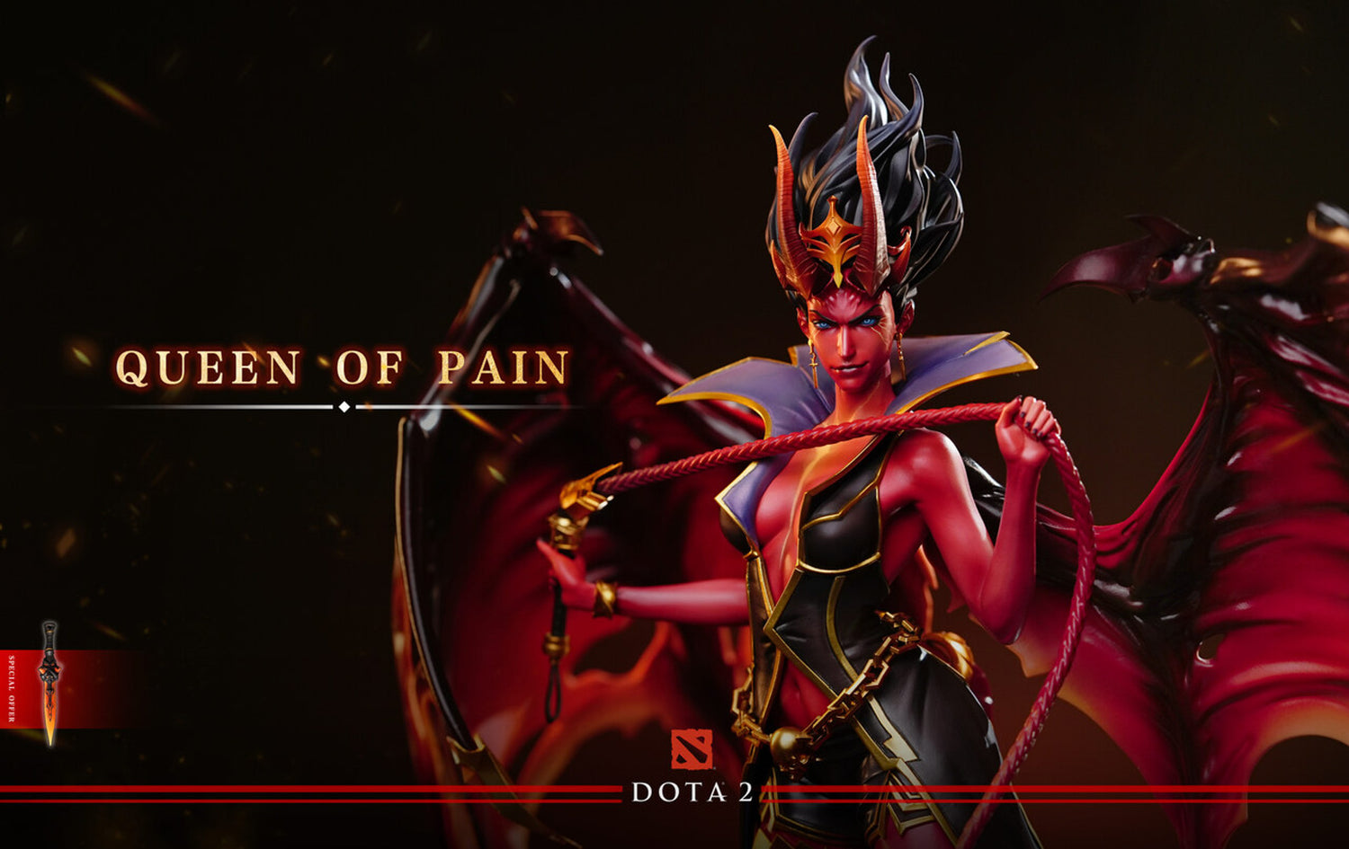 Dota 2 - Queen of Pain | 1:7 Resin Statue | von Perfect World Studio
