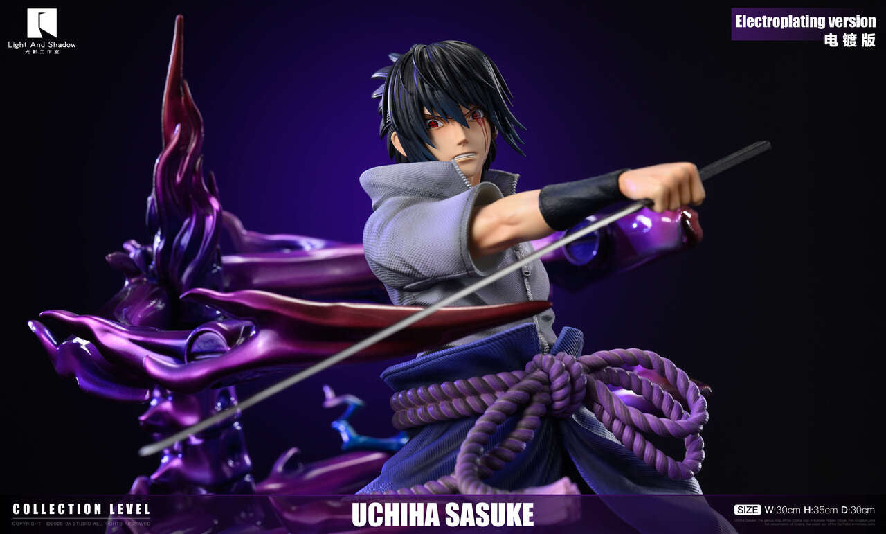 Naruto - Uchiha Sasuke | 1:6 Resin Statue | by Light and Shadow Studio