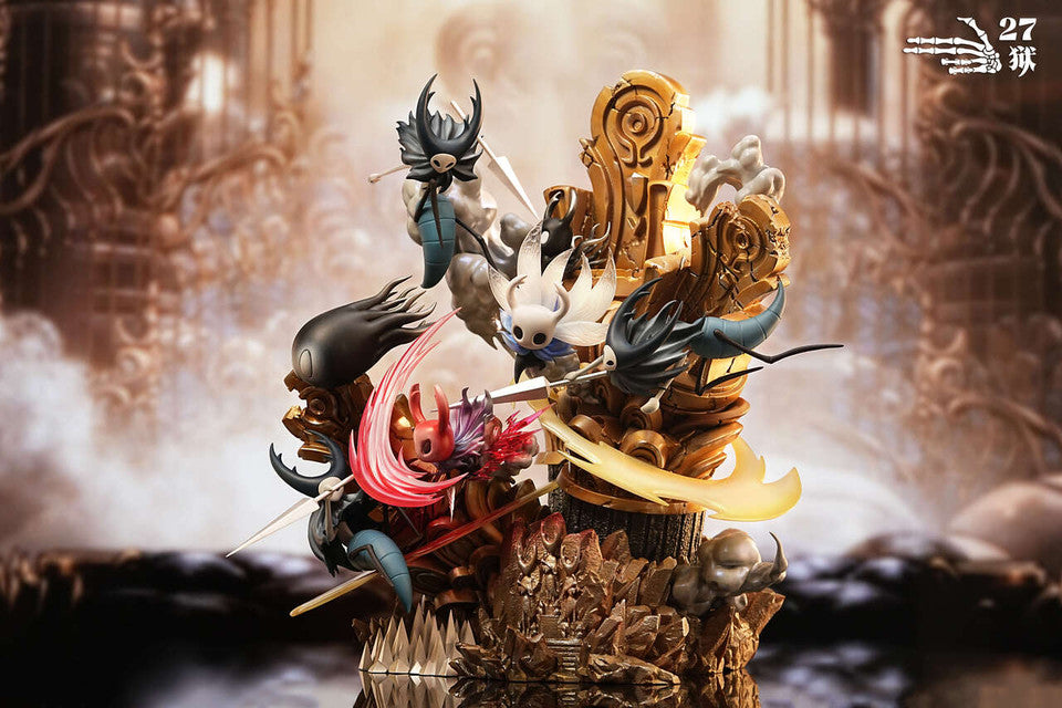 Hollow Knight - 5 anniversary Sisters of battle Diorama | Resin Statue | by 27abyss Studio