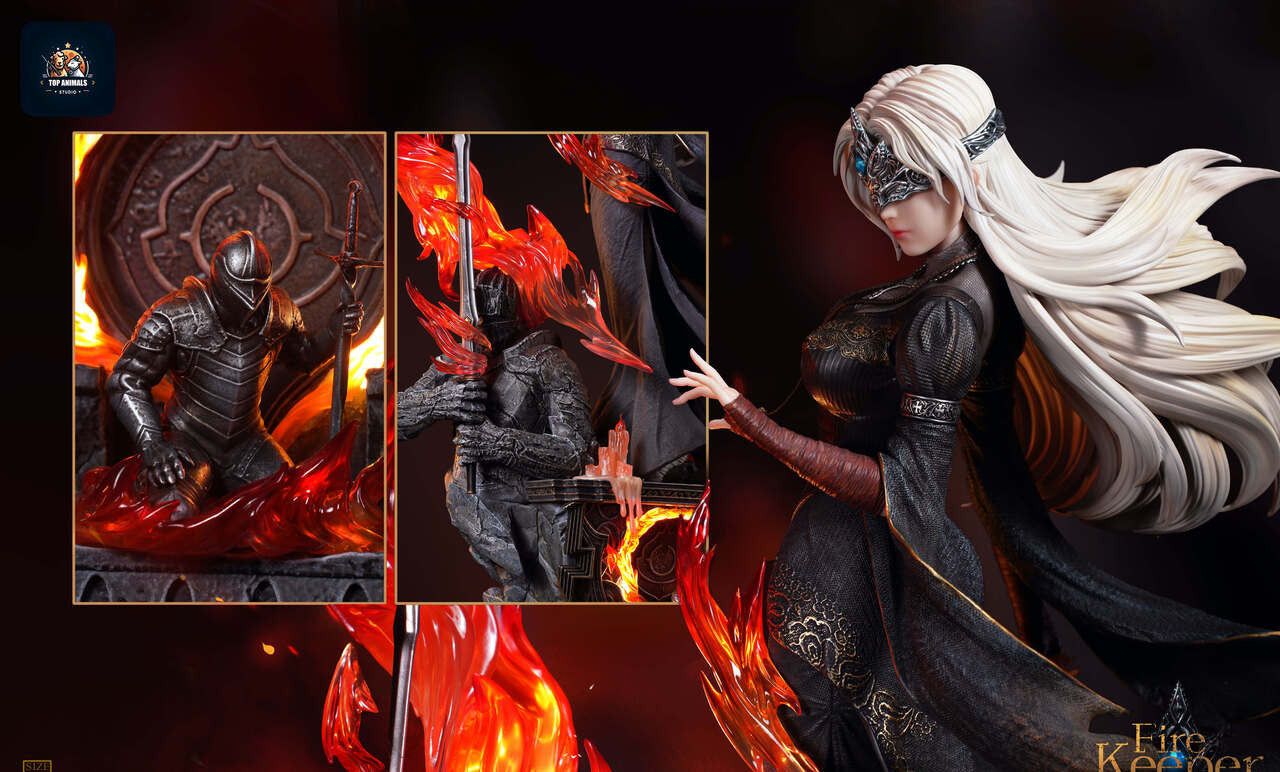 Dark Souls 3 – Fire Keeper | 1:4 Resin Statue | von Top Animals Studio