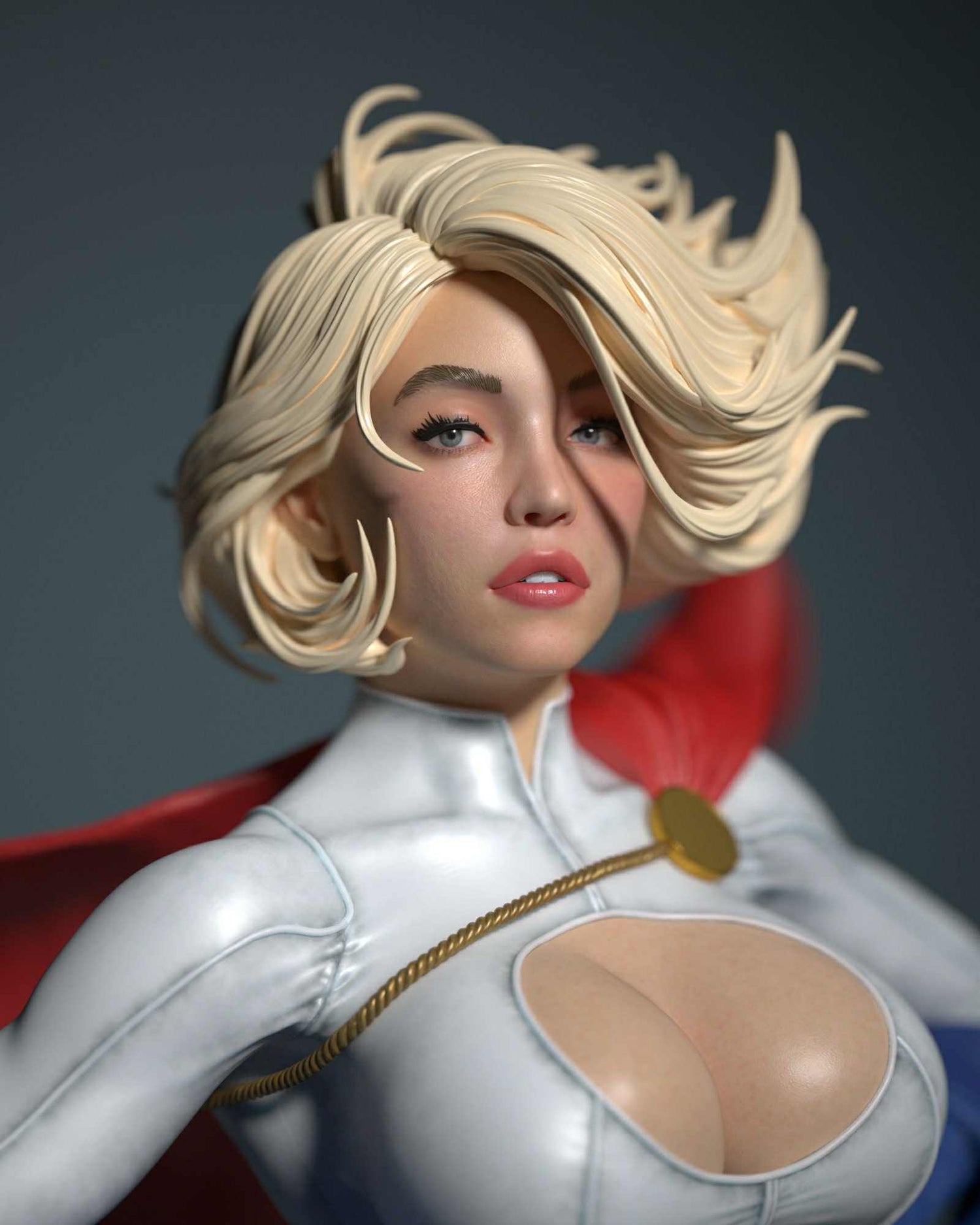 DC Comics - Power Girl | 1:4 Resin Statue | by Epic Creations