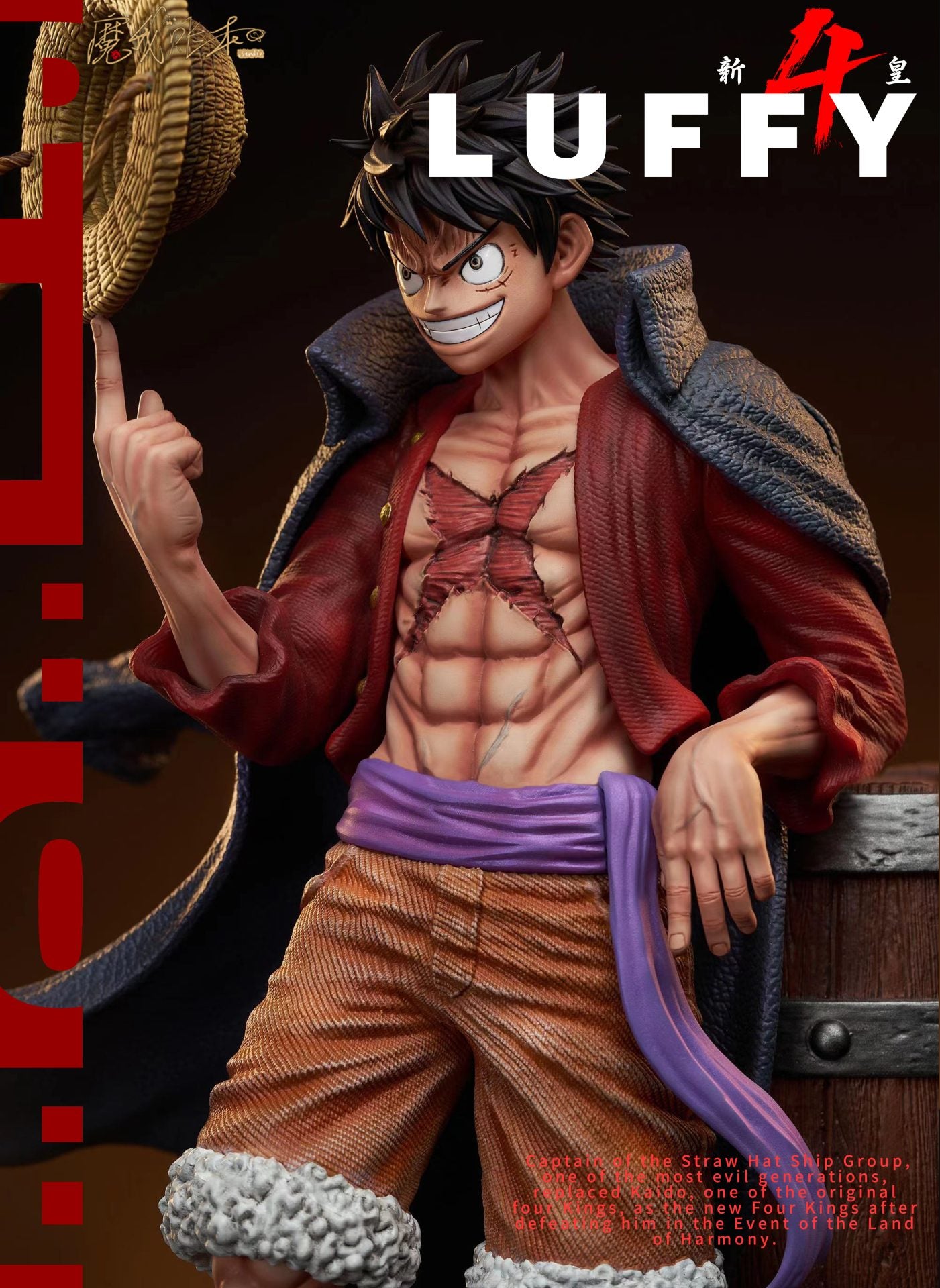 One Piece - Monkey D. Luffy | 1:6 Resin Statue | von MWZB Studio