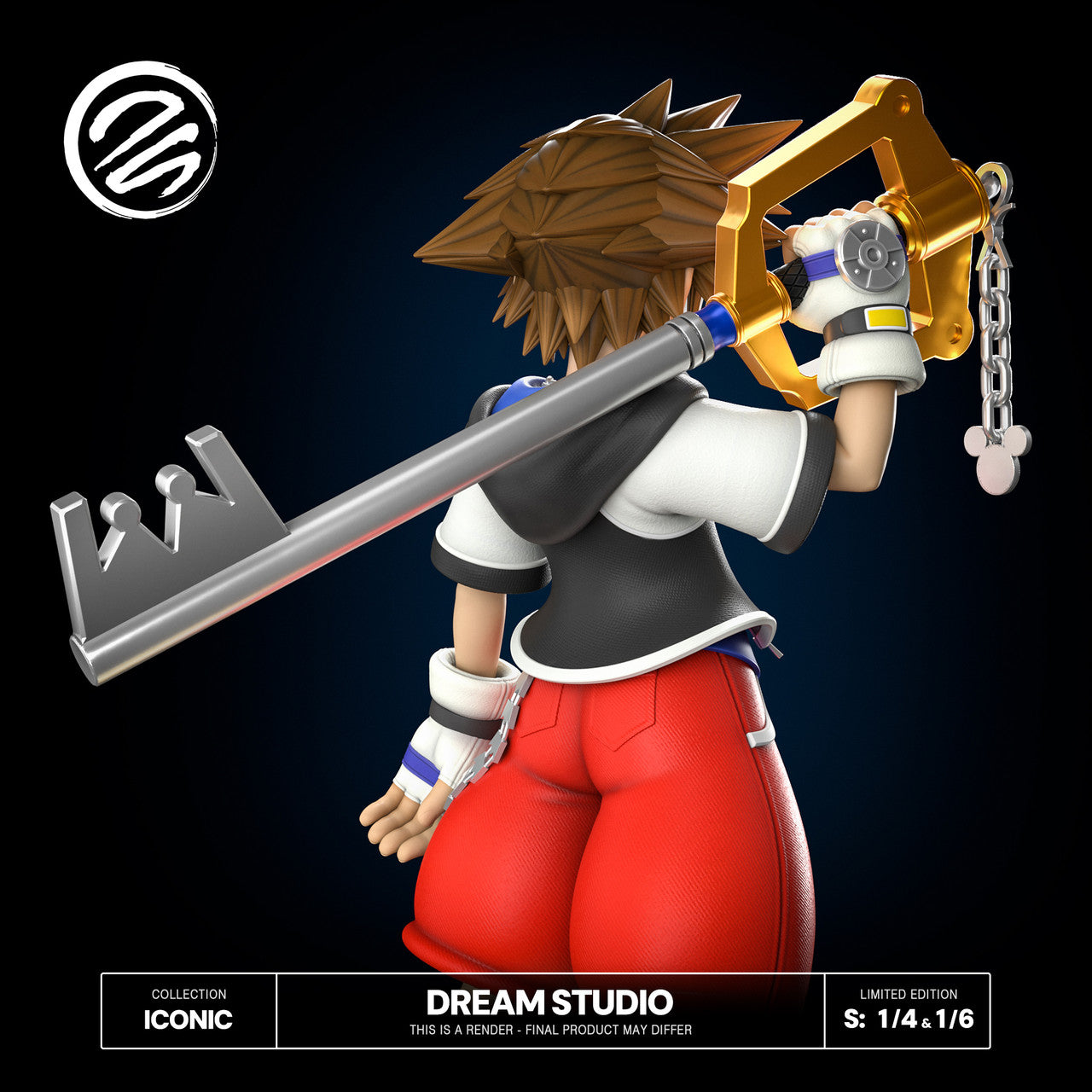 Kingdom Hearts - Sora | 1:6/1:4 Resin Statue | by Dream Studio
