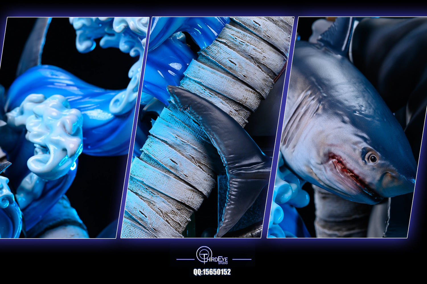 Naruto - Kisame Hoshigaki | 1:3 Resin Bust | von Third Eye Studio