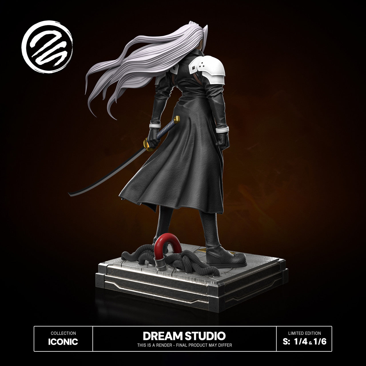 Final Fantasy - OG Sephiroth FFVII | 1:6/1:4 Resin Statue | by Dream Studio