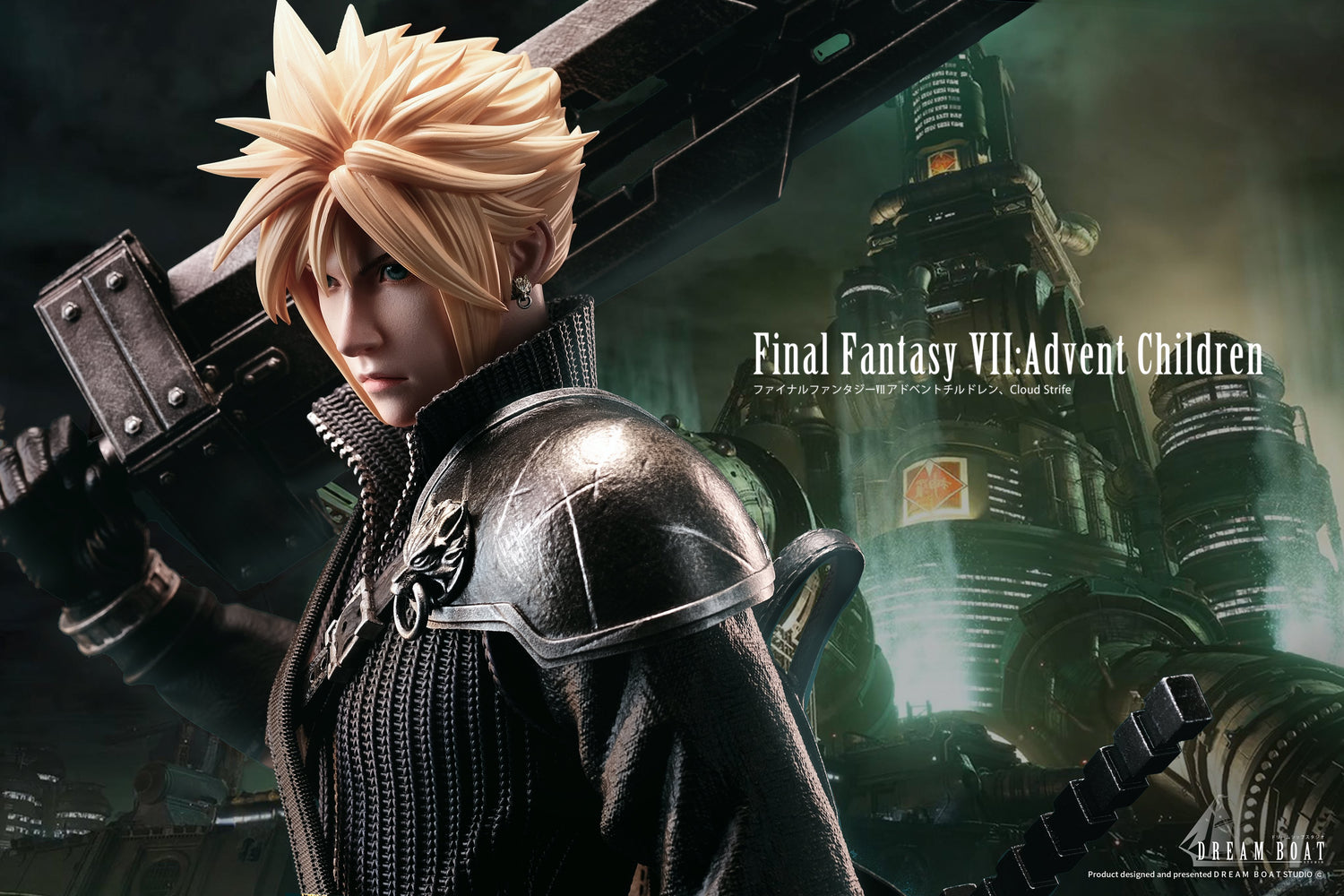 Final Fantasy – Cloud Strife | 1:4 Resin Statue | von Dream Boat Studio