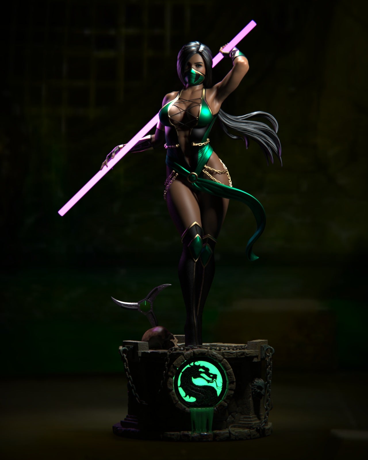 Mortal Kombat - MK9 Jade | 1:4 Resin Statue | by Epic Creations