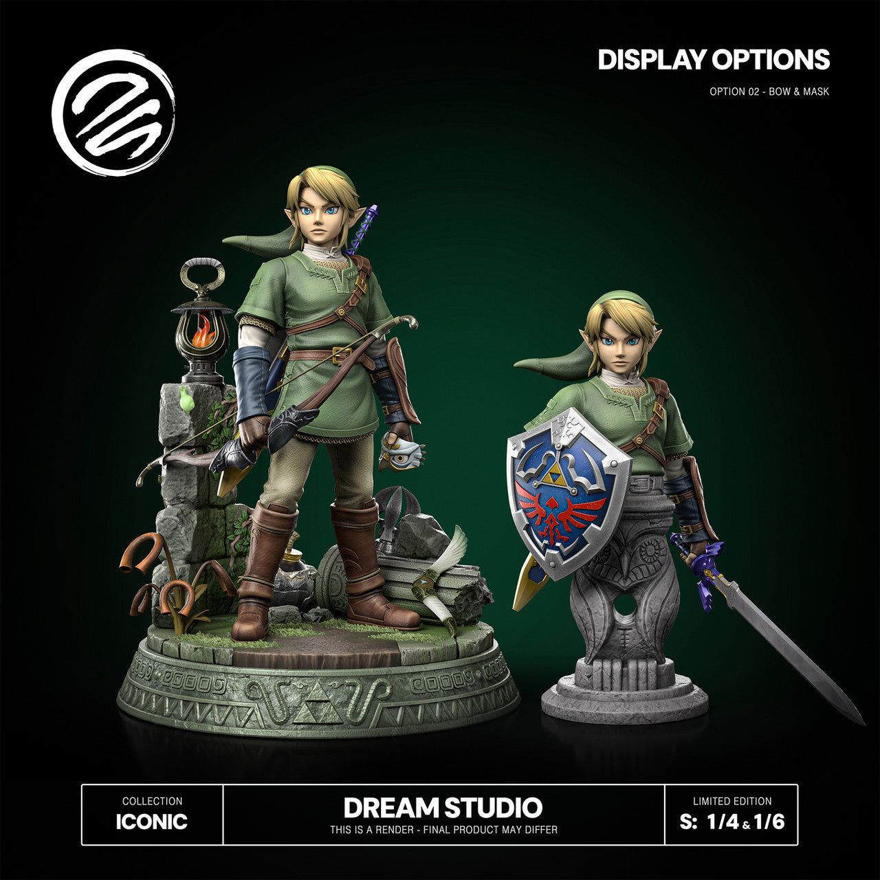 Legend of Zelda - Link | 1:4/1:6 Resin Statue | by Dream Studio