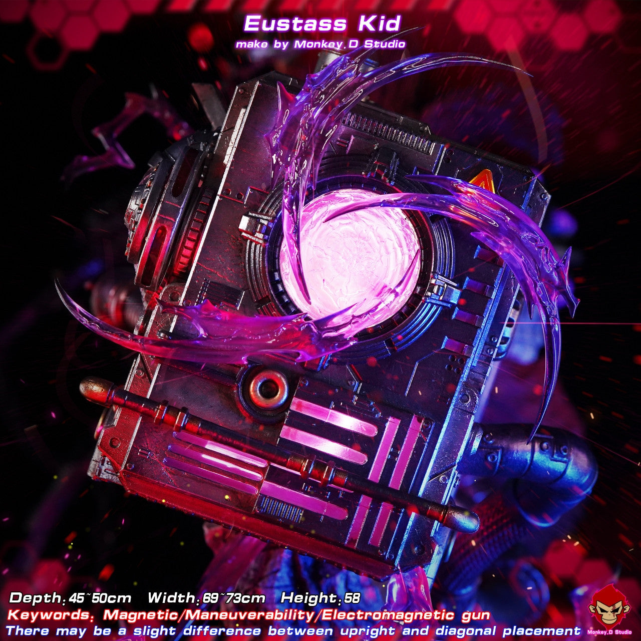 One Piece- Eustass Kid | 1:6 Resin Statue | by Monkey D Studio