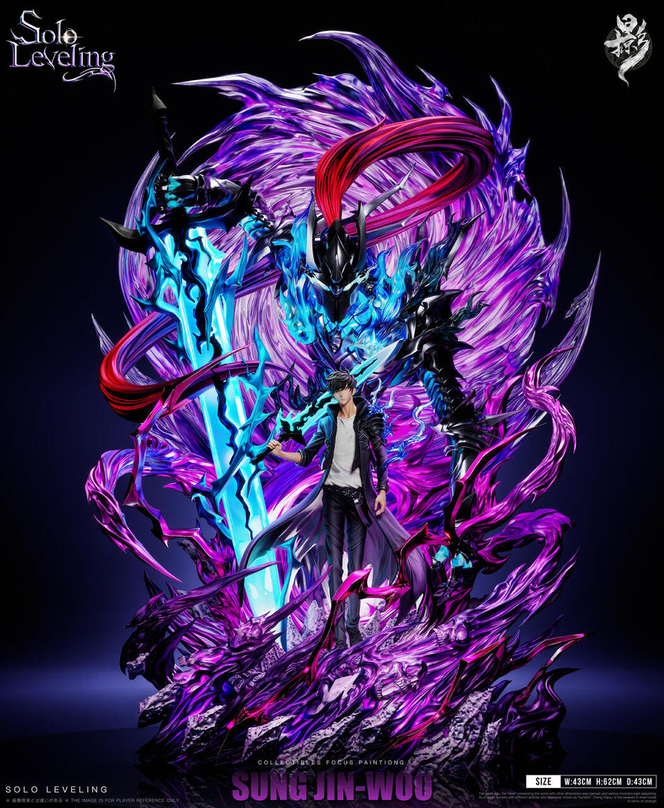 Solo Leveling - Sung Jin Woo | Resin Statue | by LueYing Studio