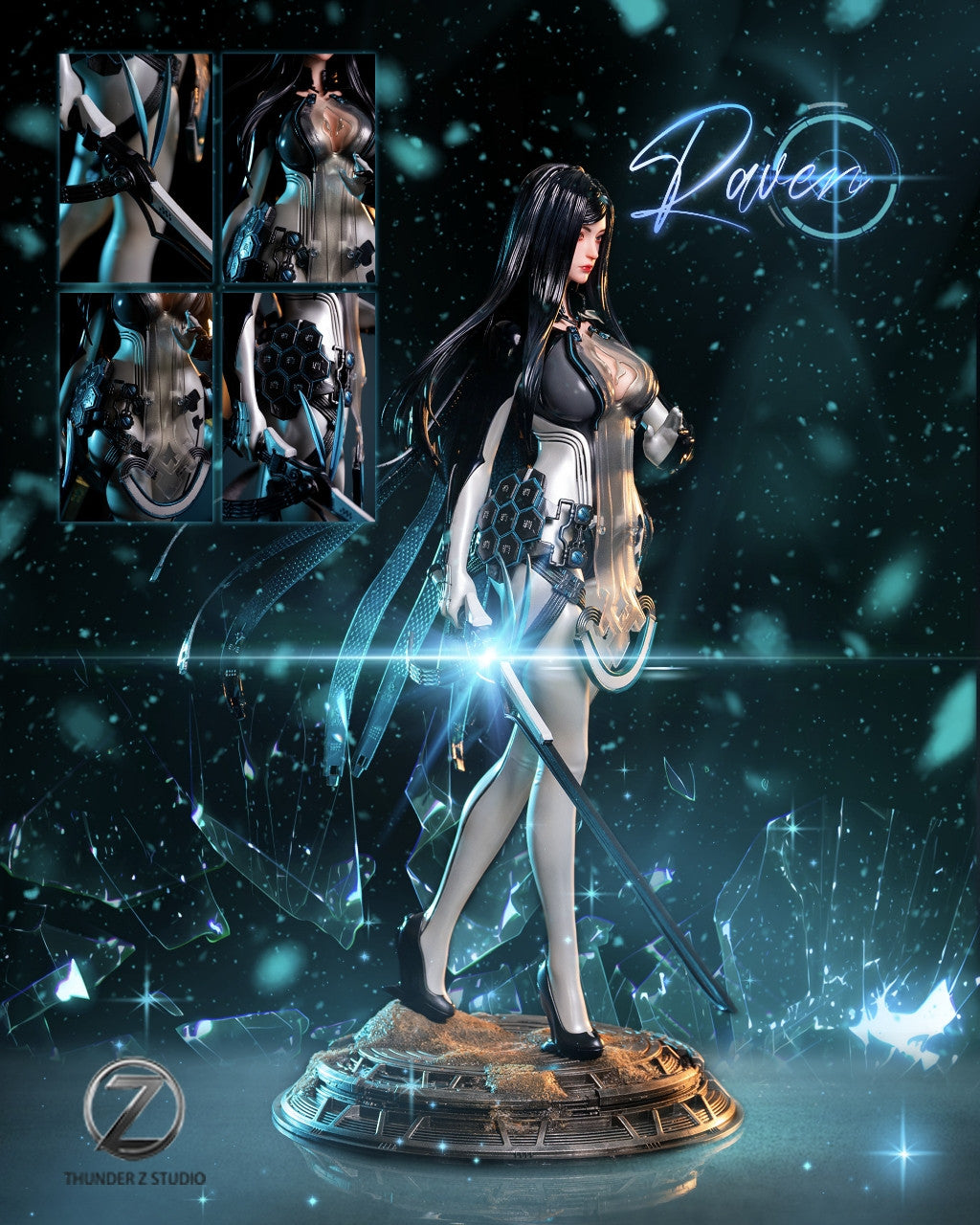 Stellar Blade - Raven | 1:4 Resin Statue | by Thunder Z Studio