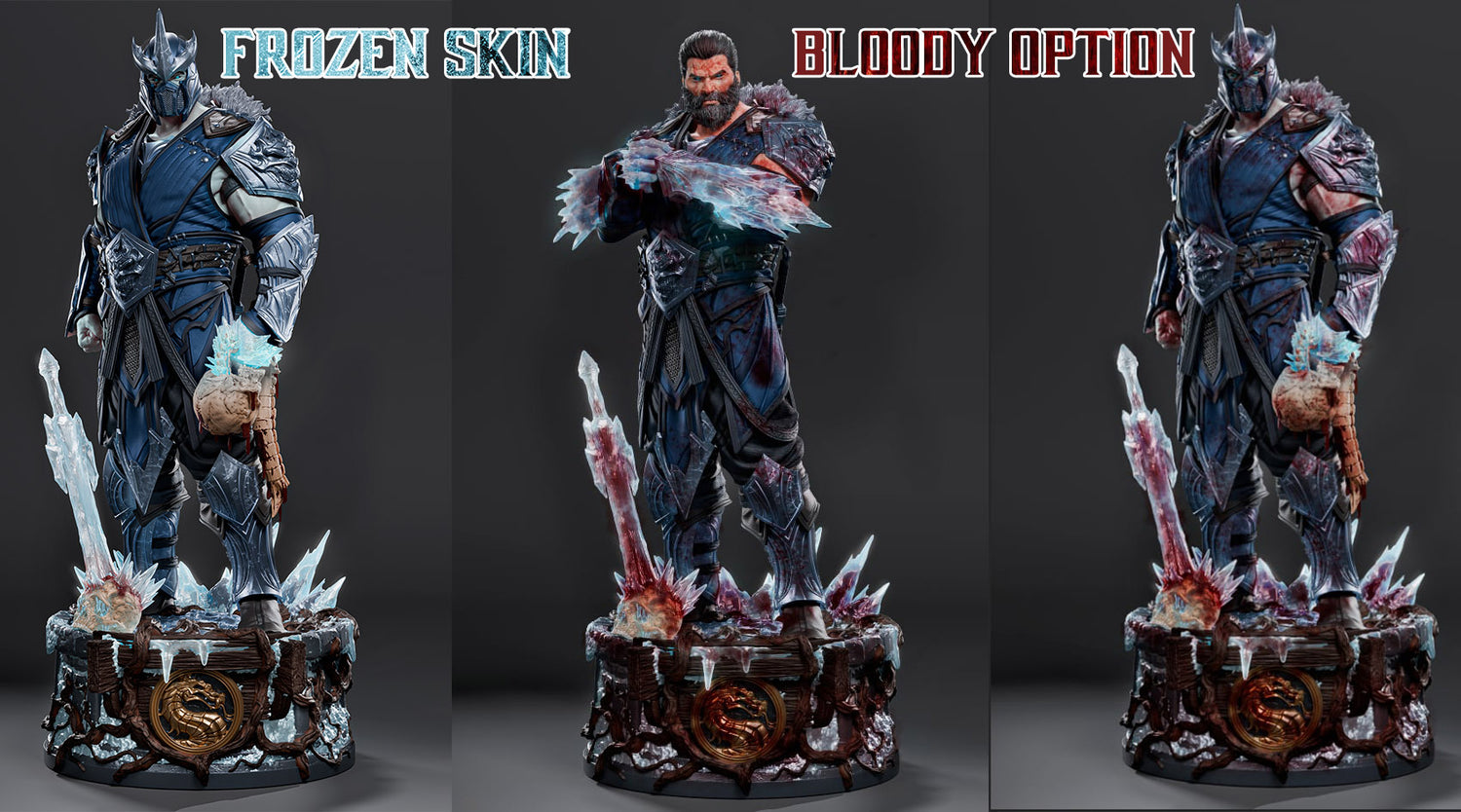 Mortal Kombat - Sub Zero | 1:4 Resin Statue | by Epic Creations