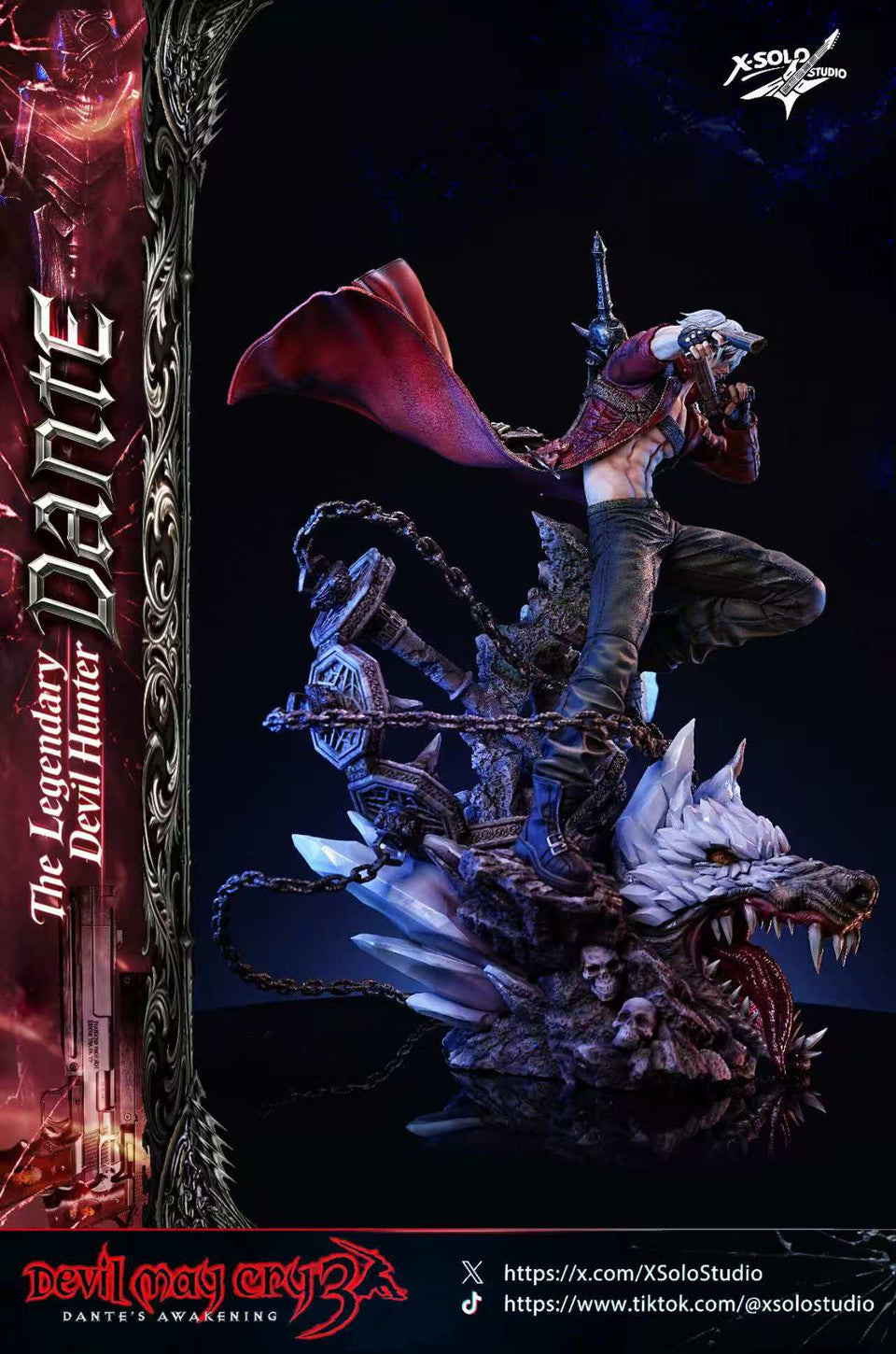 Devil May Cry - Dante | Resin Statue | by X-Solo Studio