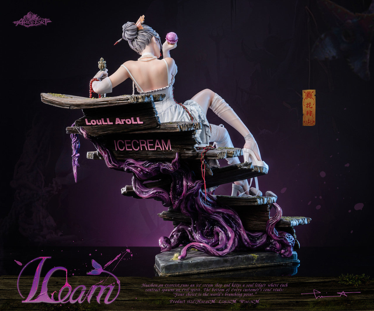 Amer Fort Series - Huashou | 1:4 Resin Statue | by PiJi ft. LouLL AroLL Studios