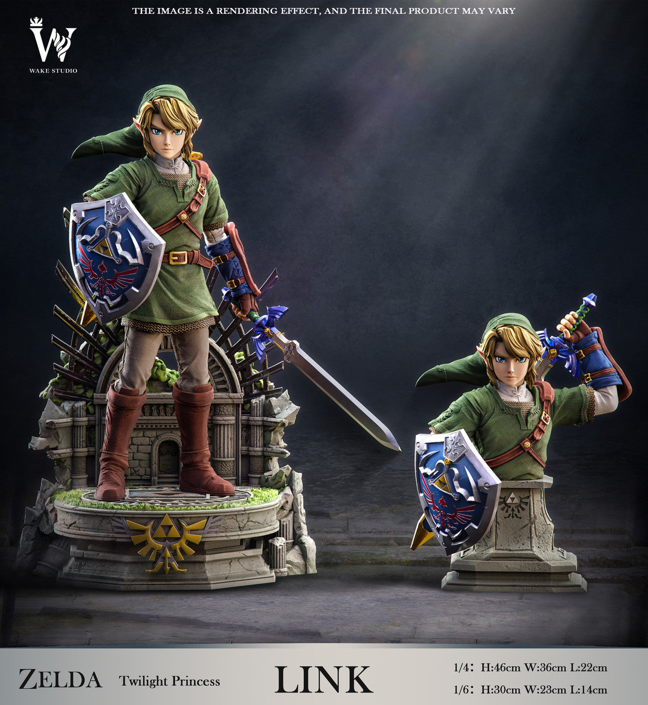Legend of Zelda – Link | 1:4 Resin Statue | von Wake Studio