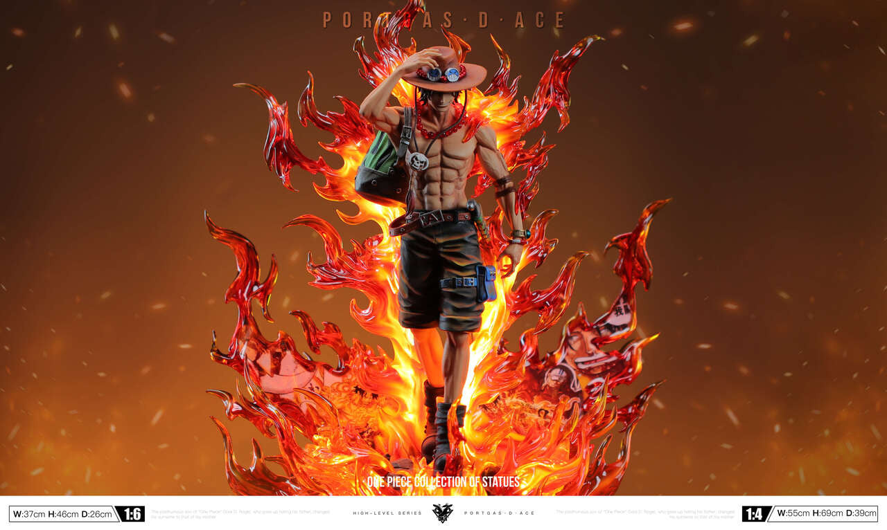 One Piece - Ace | 1:6/1:4 Resin Statue | by OKR Studio