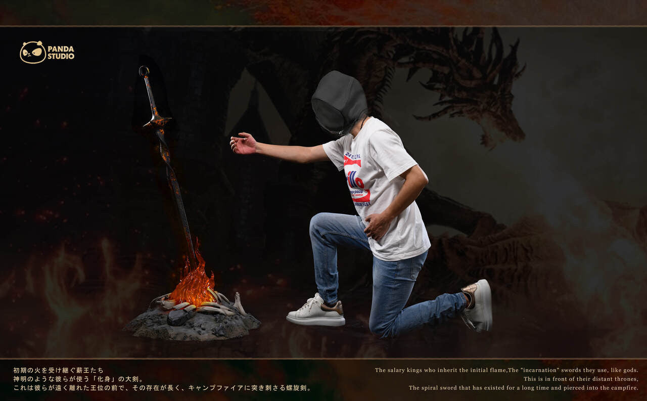 Dark Souls - Firelink Greatsword | 1:1 Resin Statue | by Panda Studio