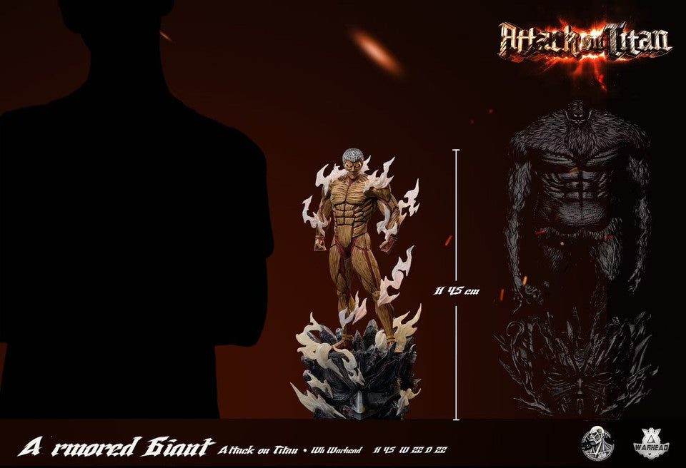 Attack on Titan - Armored Titan | 1:4 Resin Statue | by Warhead Studio