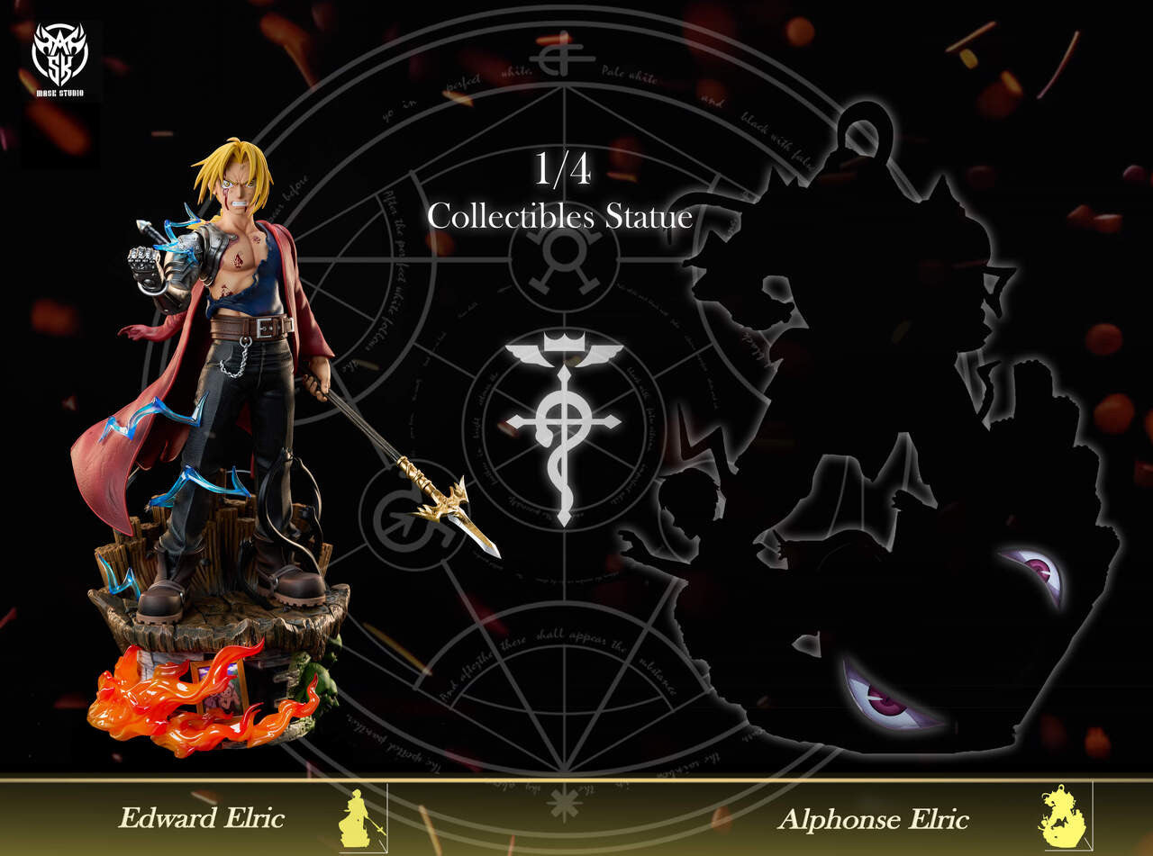 Fullmetal Alchemist - Edward Elic | 1:4 Resin Statue | by Mask Studio