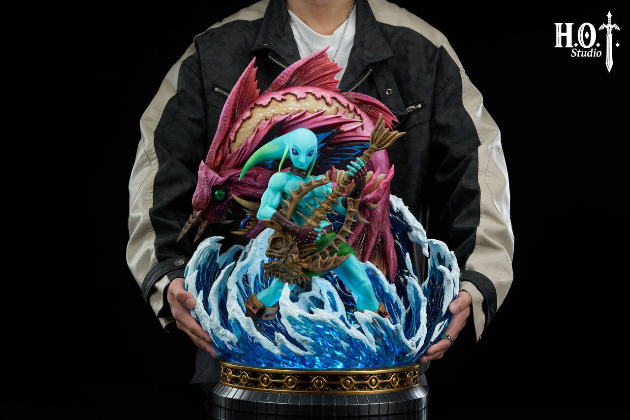 オブジェ The Legend of Zelda - Zora Link | 1:4 Resin Statue | by HOT Studio