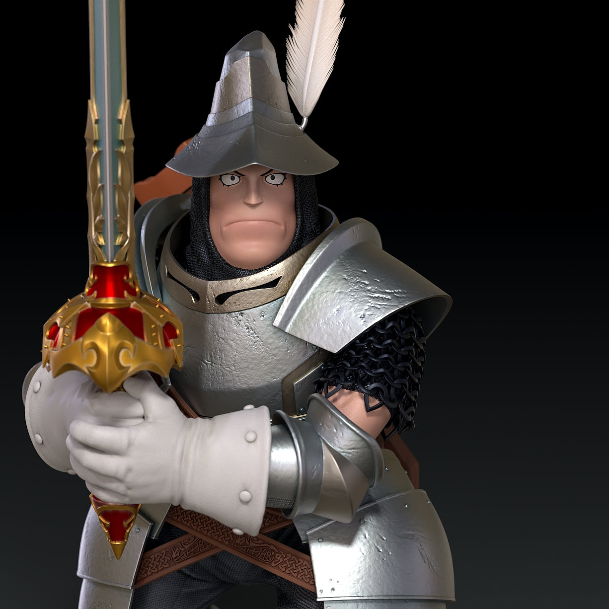 Final Fantasy - Steiner | 1:4 Resin Statue | by Solar Studio