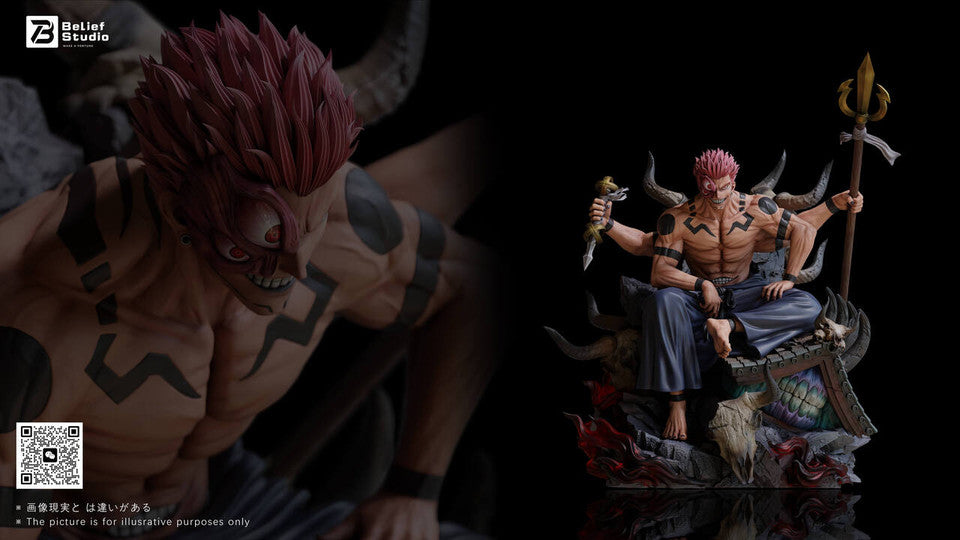 Jujutsu Kaisen - The Cursed King: Four-Armed Sukuna | 1:6 Resin Statue | by Belief Studio
