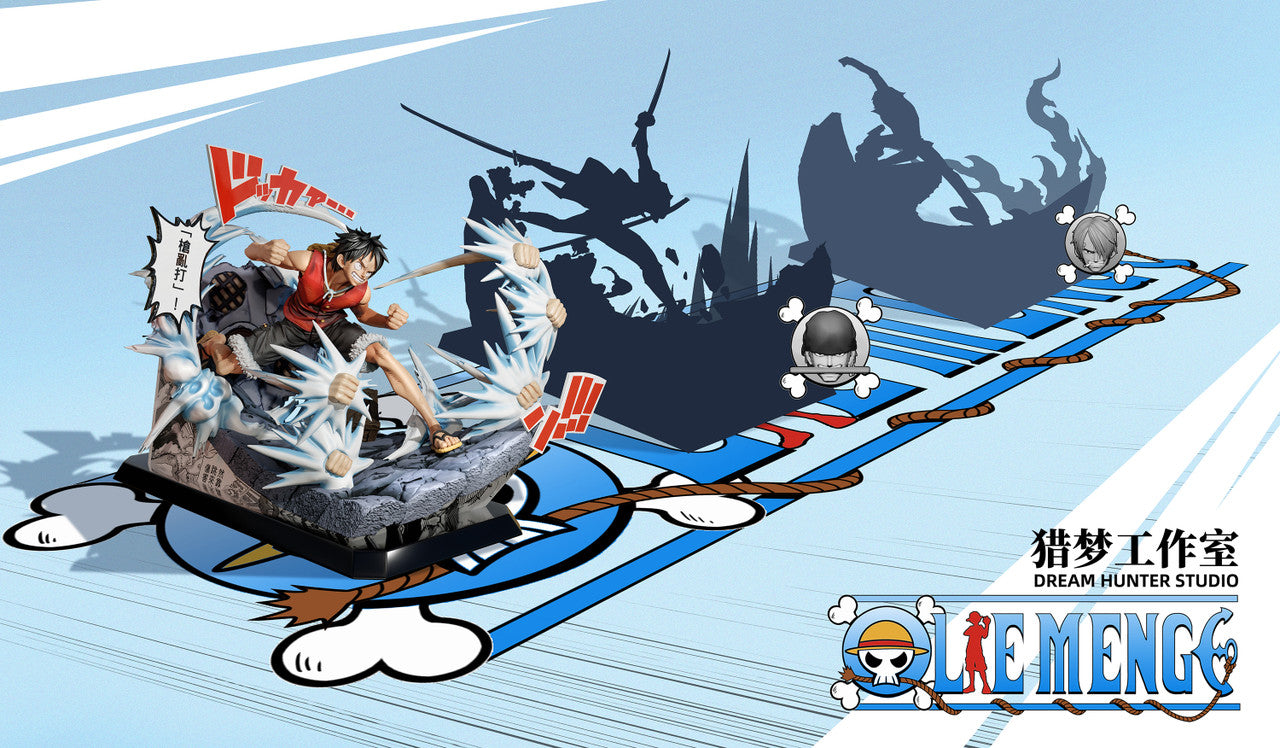 One Piece - Monkey D Luffy | Resin Statue | by Dream Hunter Studio