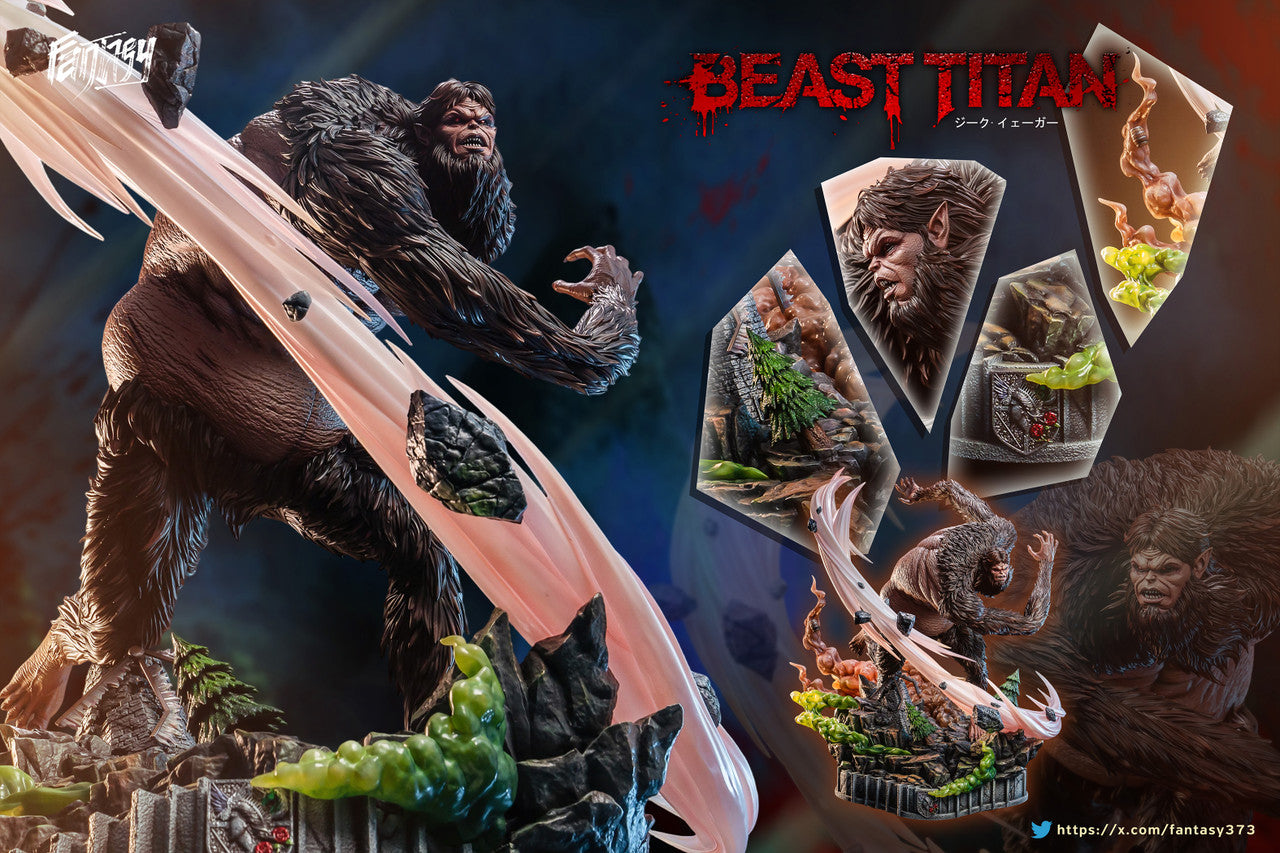 Attack on Titan - Beast Titan | Resin Statue | by Fantasy Studio